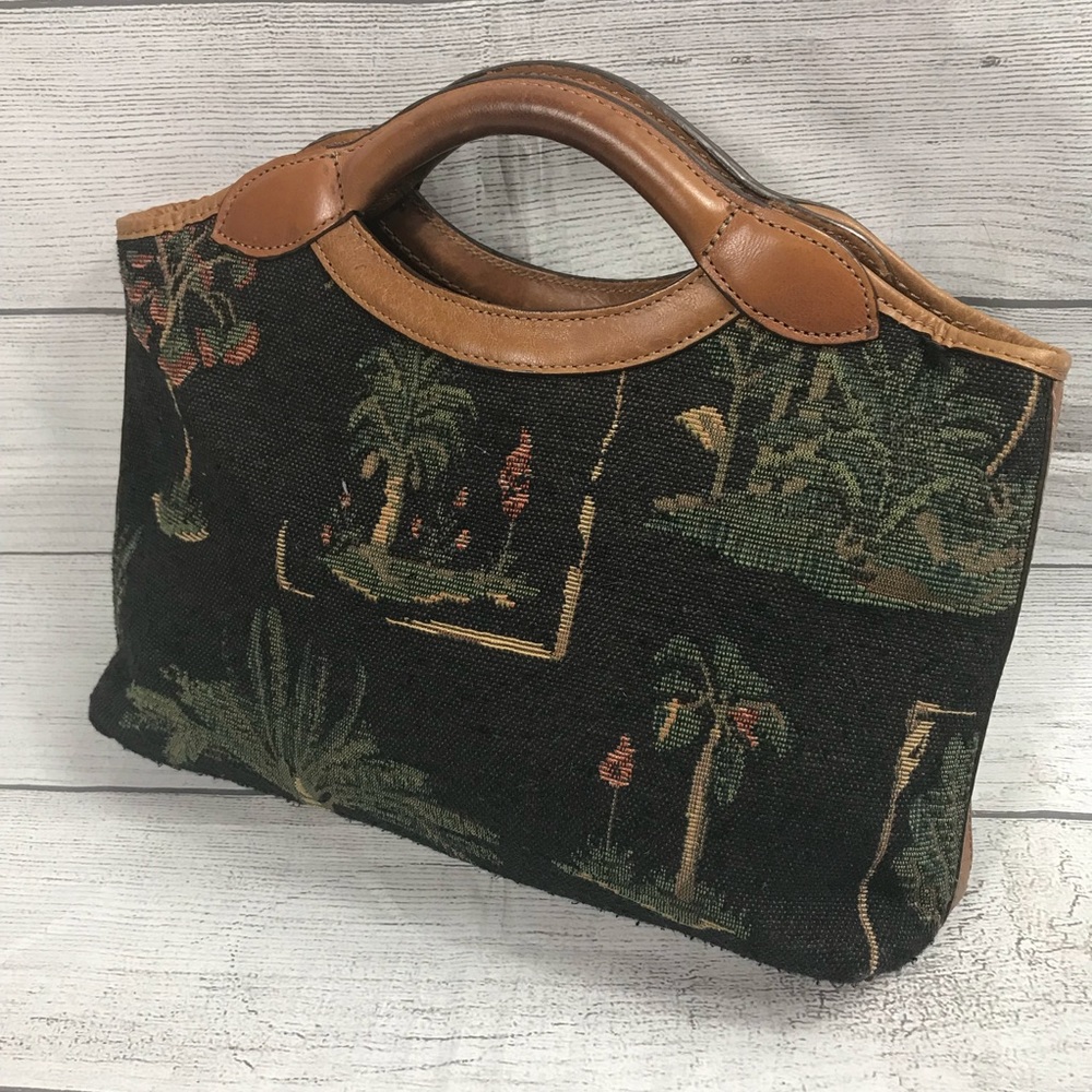 Tommy Bahama Tapestry Tote Handbag